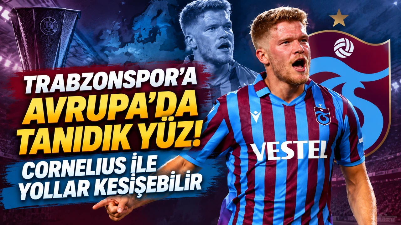 Trabzonspor'a Avrupa'da tanıdık yüz! Cornelius ile yollar kesişebilir