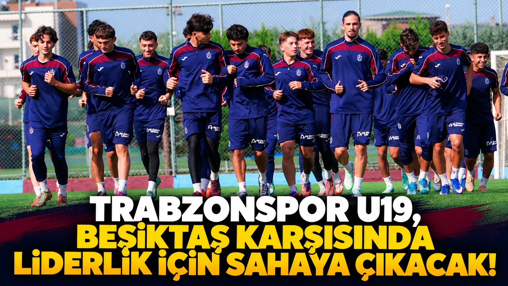 Trabzonspor U19, Beşiktaş karşısında liderlik için sahaya çıkacak!