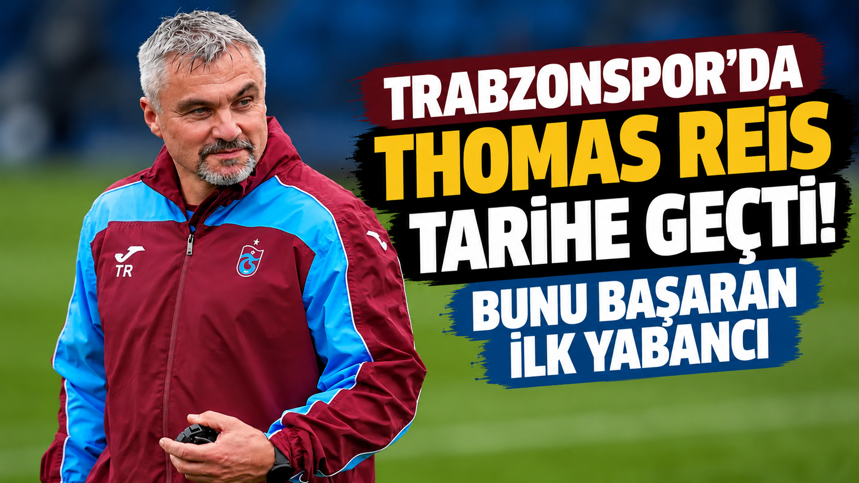 Trabzonspor'da Thomas Reis tarihe geçti! Bunu başaran ilk yabancı
