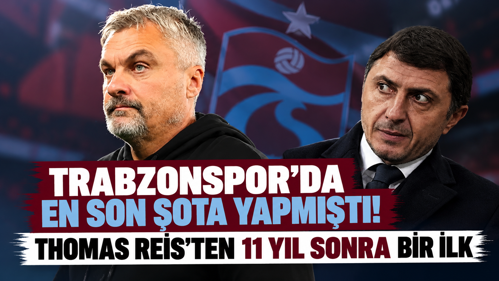 Trabzonspor'da en son Şota yapmıştı! Thomas Reis'ten 11'yıl sonra bir ilk