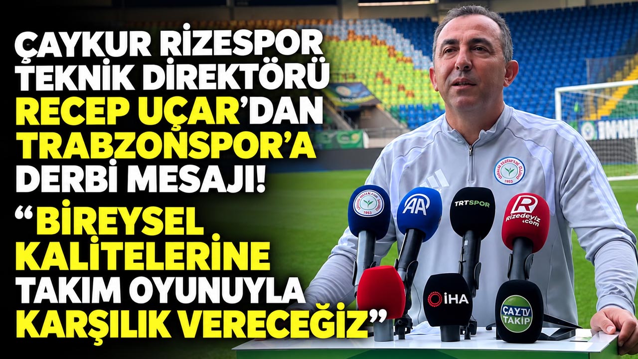 Rizespor'dan iddialı sözler! "İyi sonuçların başlangıcını yapacağız"