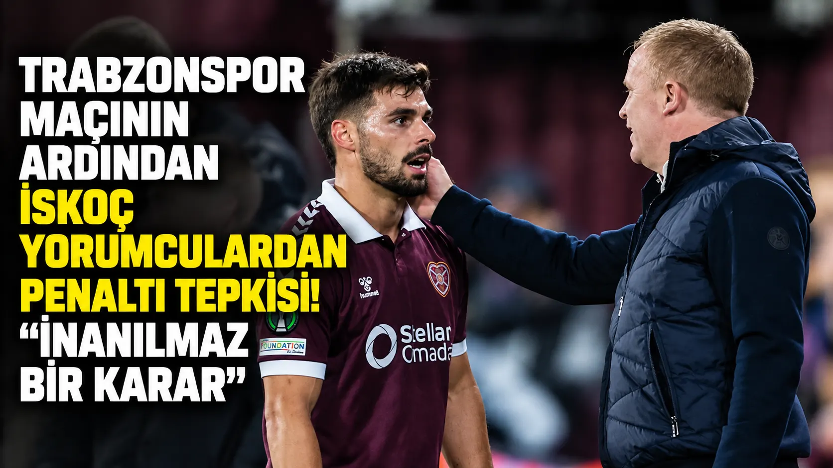 Trabzonspor maçının ardından İskoç yorumculardan penaltı tepkisi! "İnanılmaz bir karar"