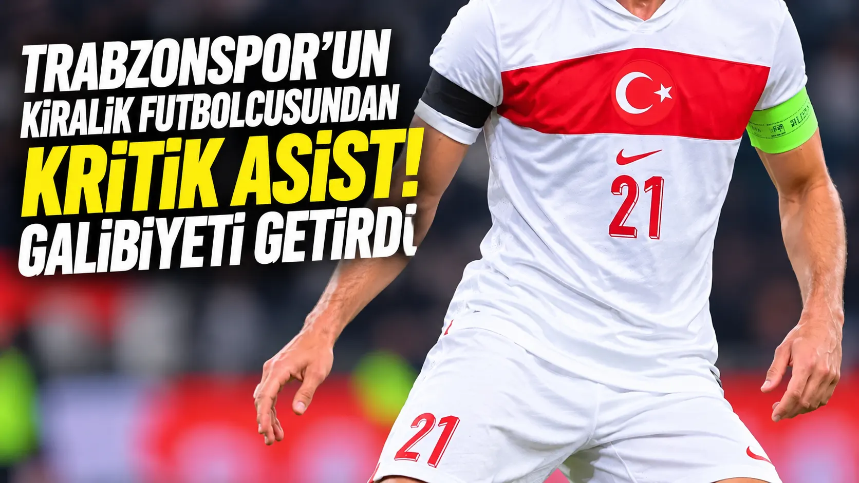 Trabzonspor'un kiralık futbolcusundan kritik asist! Galibiyeti getirdi