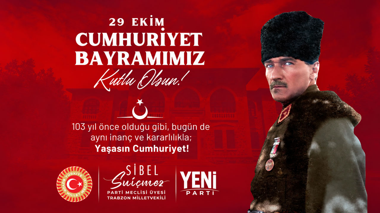 Sibel Suiçmez 29 Ekim Cumhuriyet Bayramı İlanı