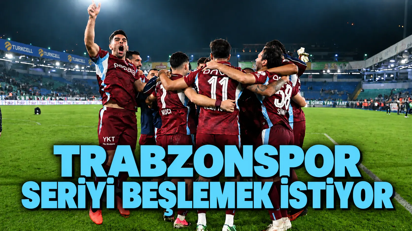 Trabzonspor seriyi beşlemek istiyor