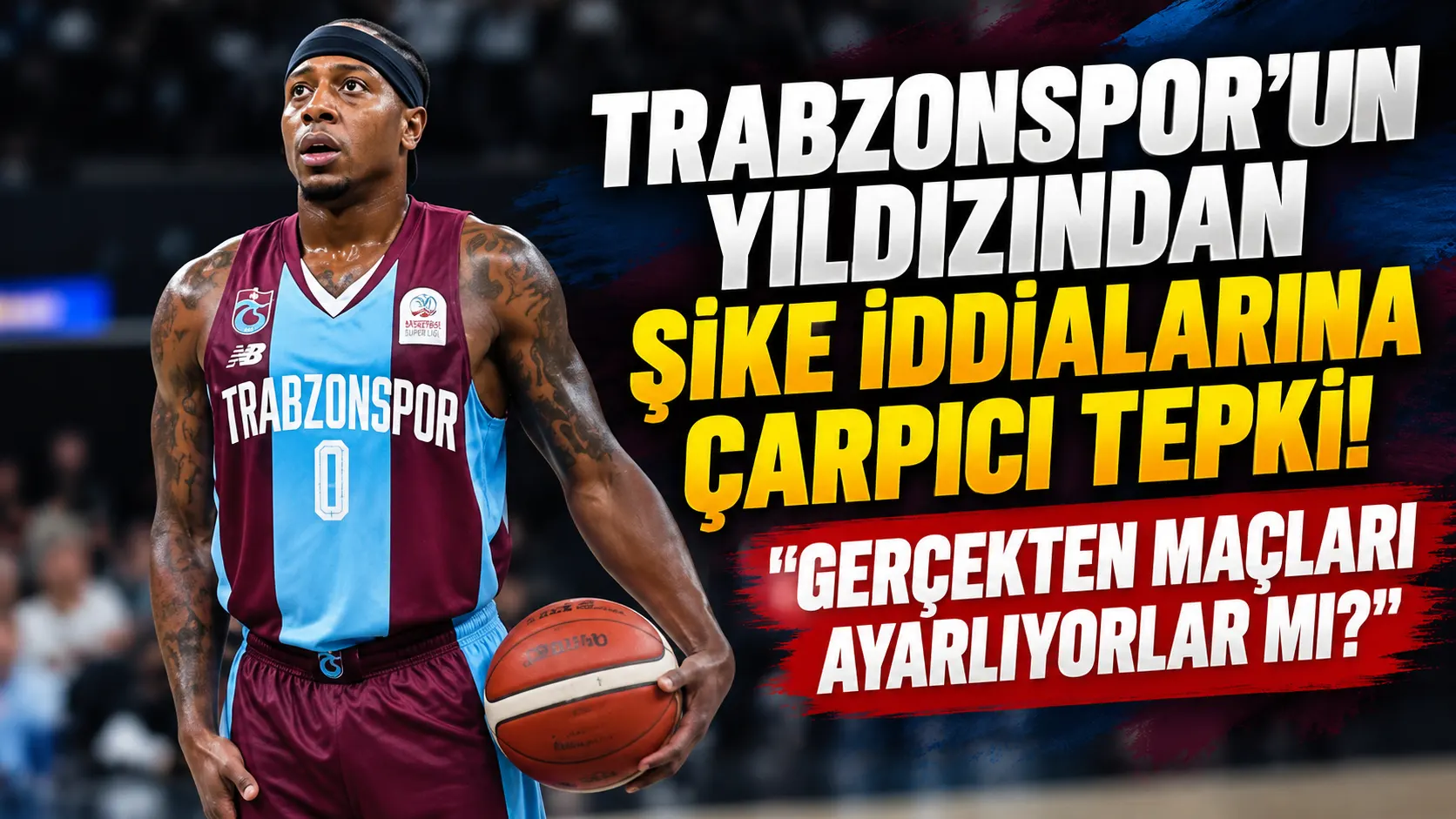 Trabzonspor'un yıldızından şike iddialarına tepki! "Gerçekten maçları ayarlıyorlar mı?"