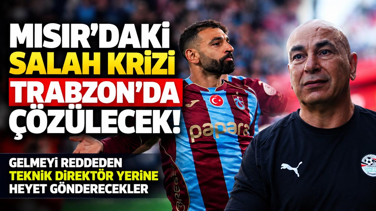 Mısır'daki Salah krizi Trabzon'da çözülecek! Gelmeyi reddeden teknik direktör yerine heyet gönderecekler