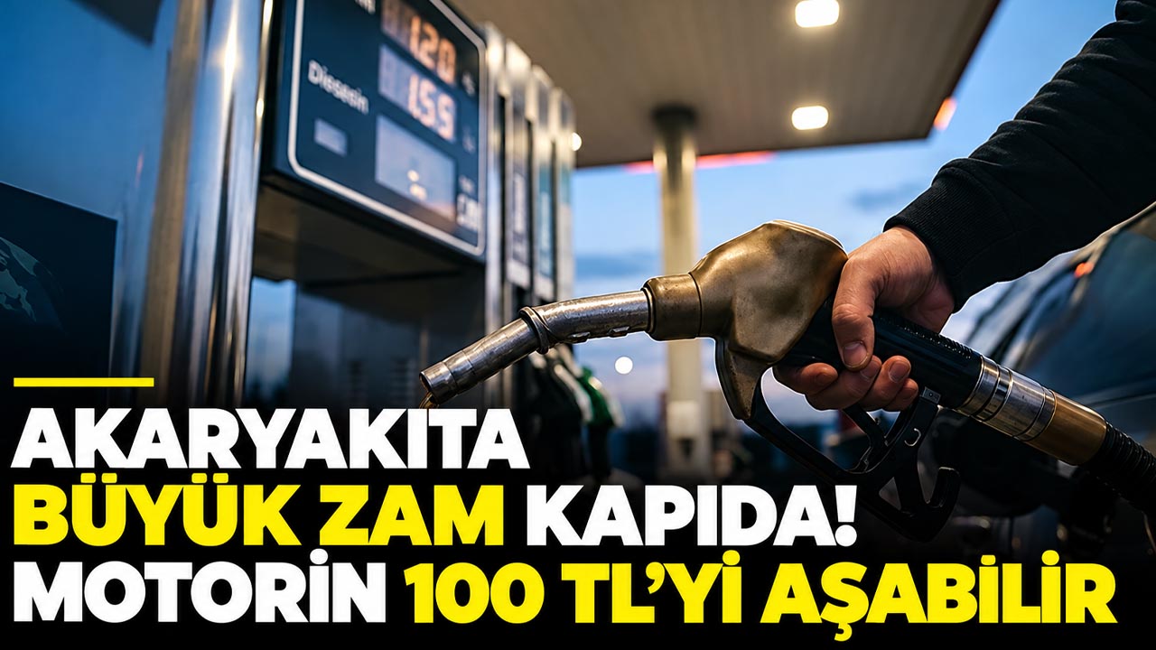 Akaryakıta büyük zam kapıda! Motorin 100 TL’yi aşabilir