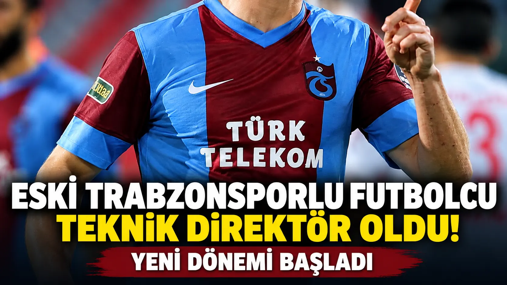 Eski Trabzonsporlu futbolcu teknik direktör oldu! Yeni dönemi başladı