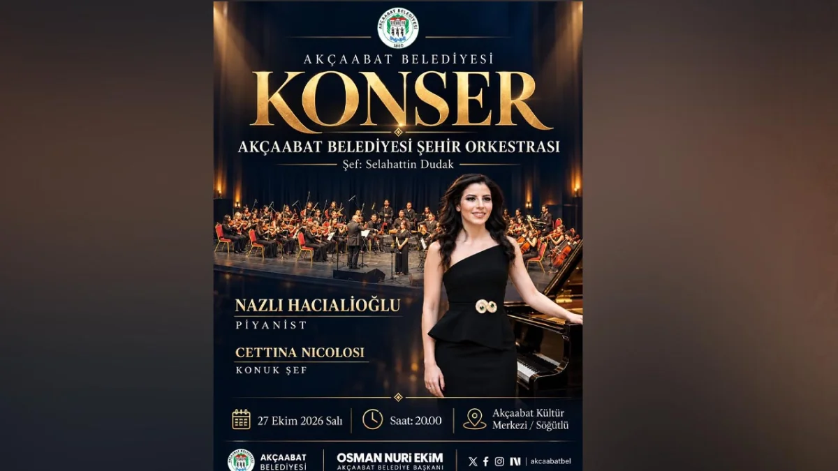 Akçaabat Belediyesi Şehir Orkestrası 27 Ekim’de müzikseverlerle buluşacak!
