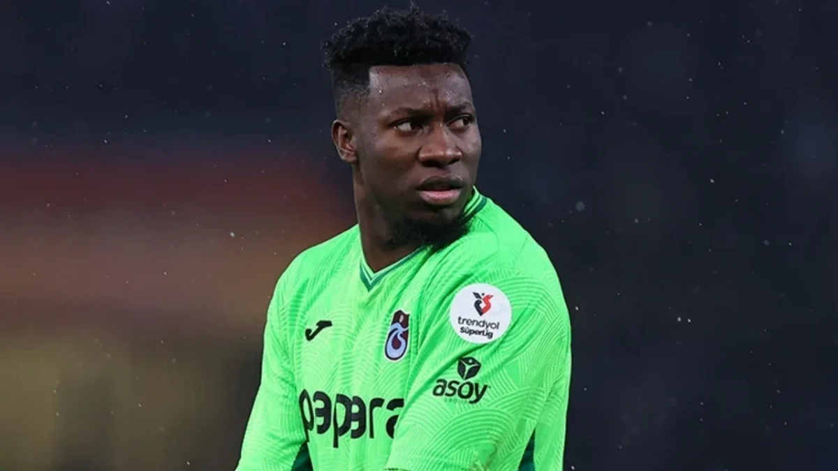 Andre Onana'dan Trabzonspor tarihinde bir ilk! Avrupa'da tarihe geçti