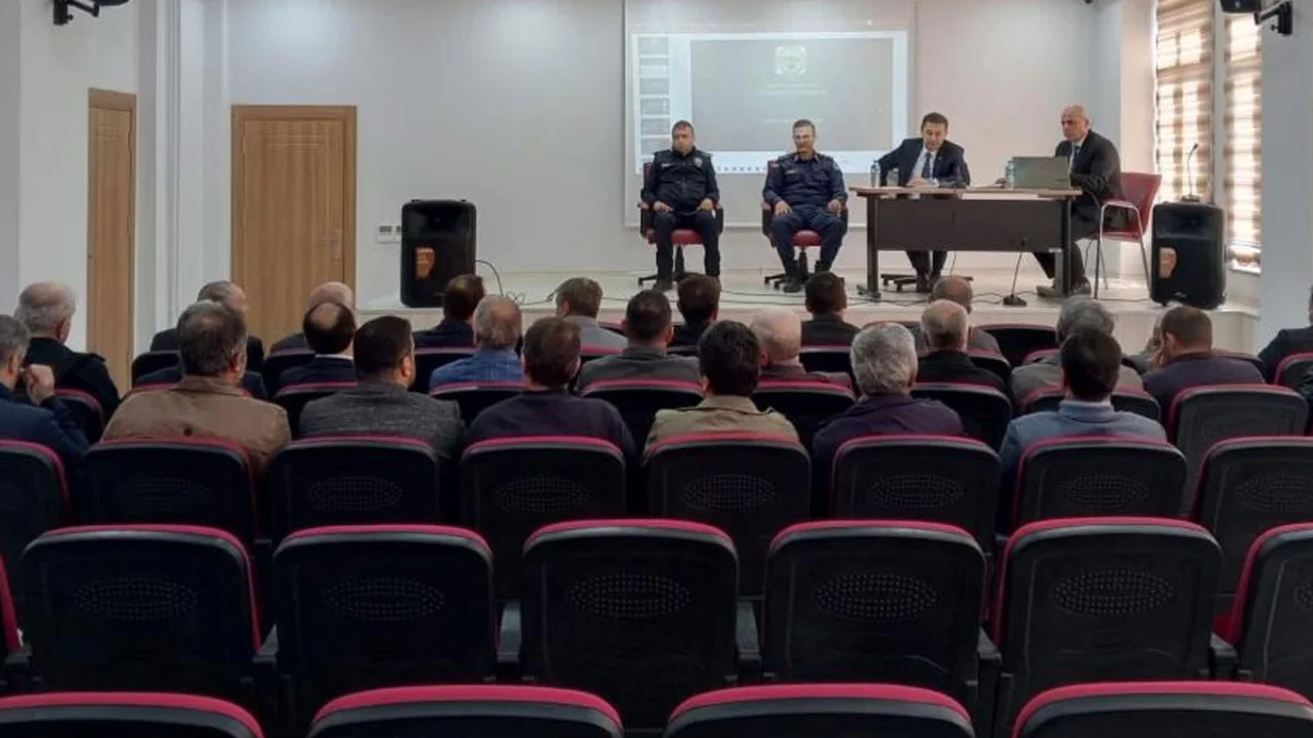 Aydıntepe’de muhtarların talepleri masaya yatırıldı