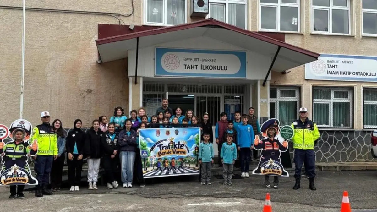 Bayburt’ta 28 Okulda Trafik Güvenliği İçin Yeni Proje Başlatıldı