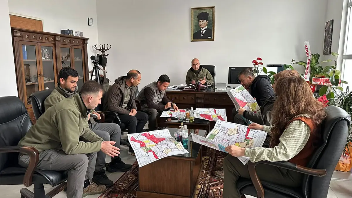 Bayburt’ta av sezonu öncesi ekipler ve avlaklar değerlendirildi
