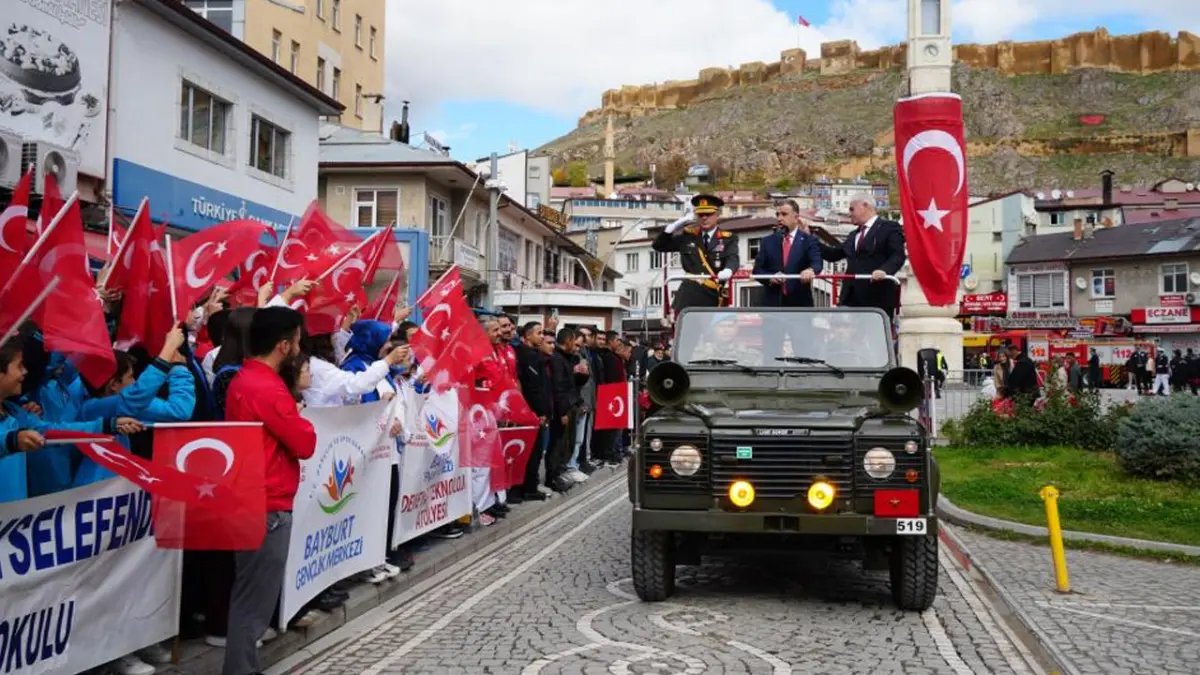 Bayburt’ta Cumhuriyet’in 103. Yılı etkinlikler ile kutlandı