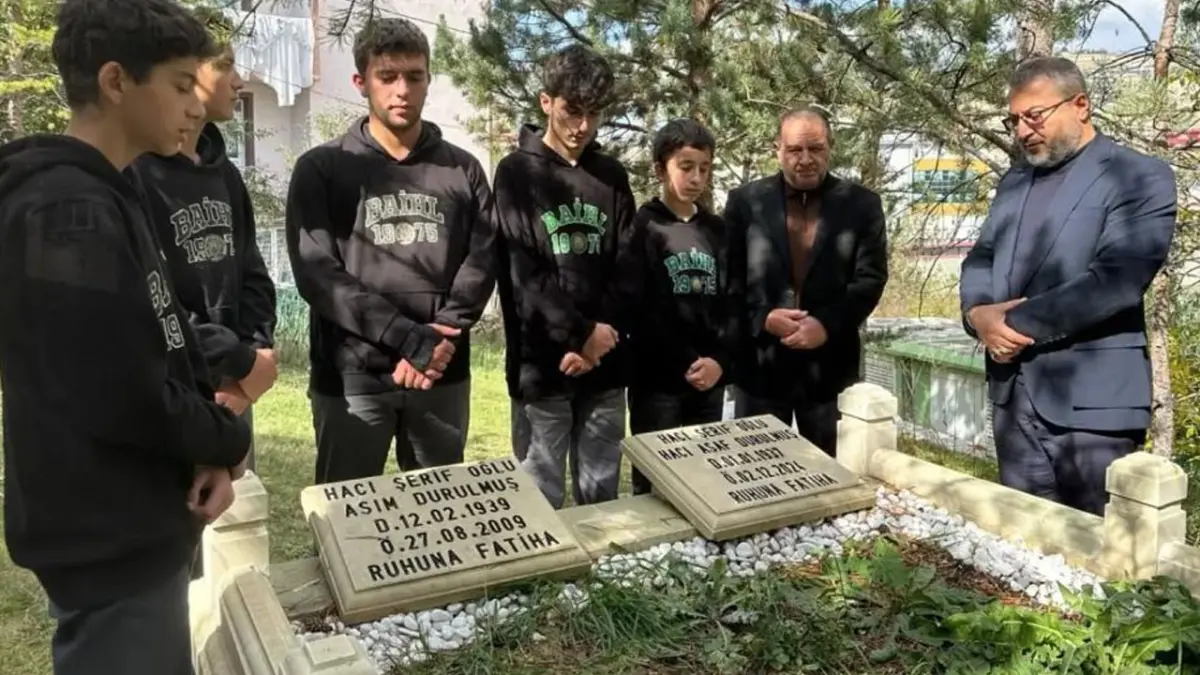 Bayburt’ta Hacı Asaf Durulmuş dualarla anıldı