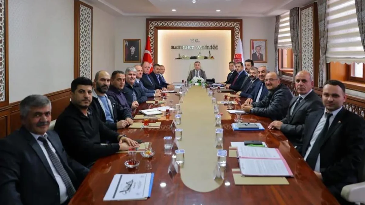 Bayburt’ta köyler için yeni yatırımlar masada! Öncelikler belirlenecek
