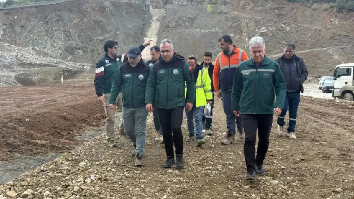 Bayburt’ta Petekli Göleti yükseliyor! 6 bin 340 dekar arazi sulanacak