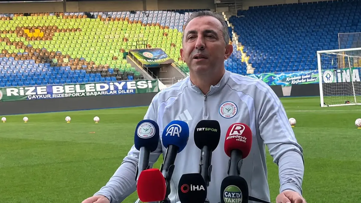 Çaykur Rizespor Teknik Direktörü Recep Uçar'dan Trabzonspor'a derbi mesajı!