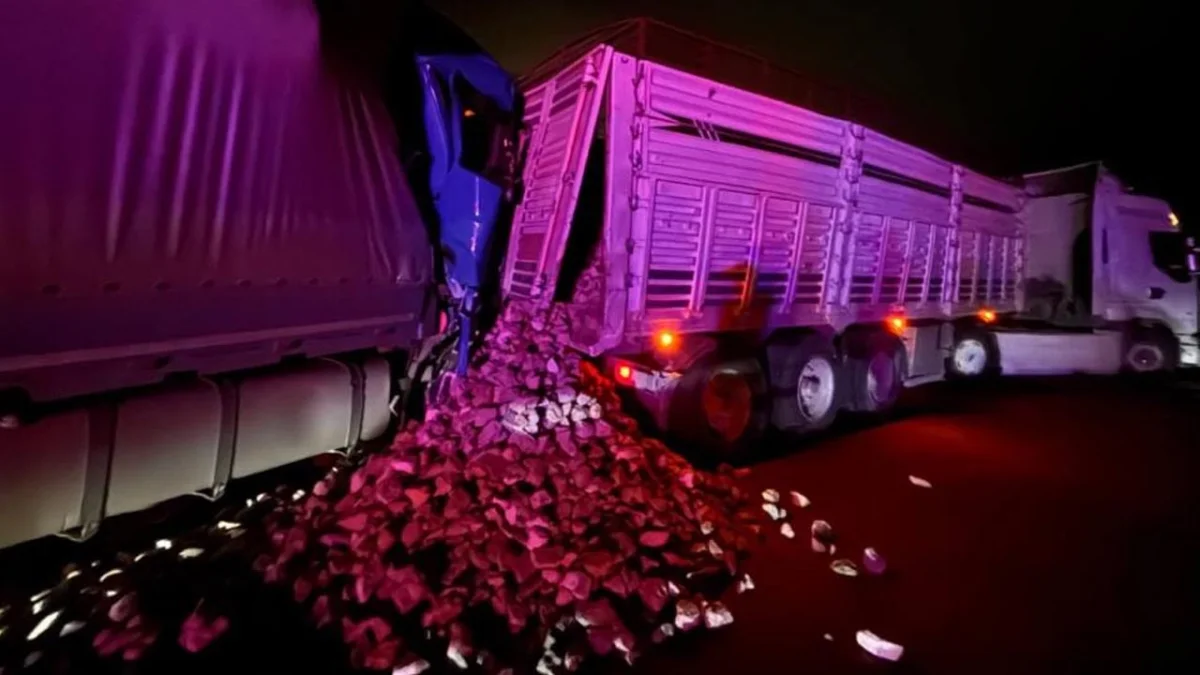 Erzincan’da Trabzon plakalı tır kazaya karıştı! 2 yaralı