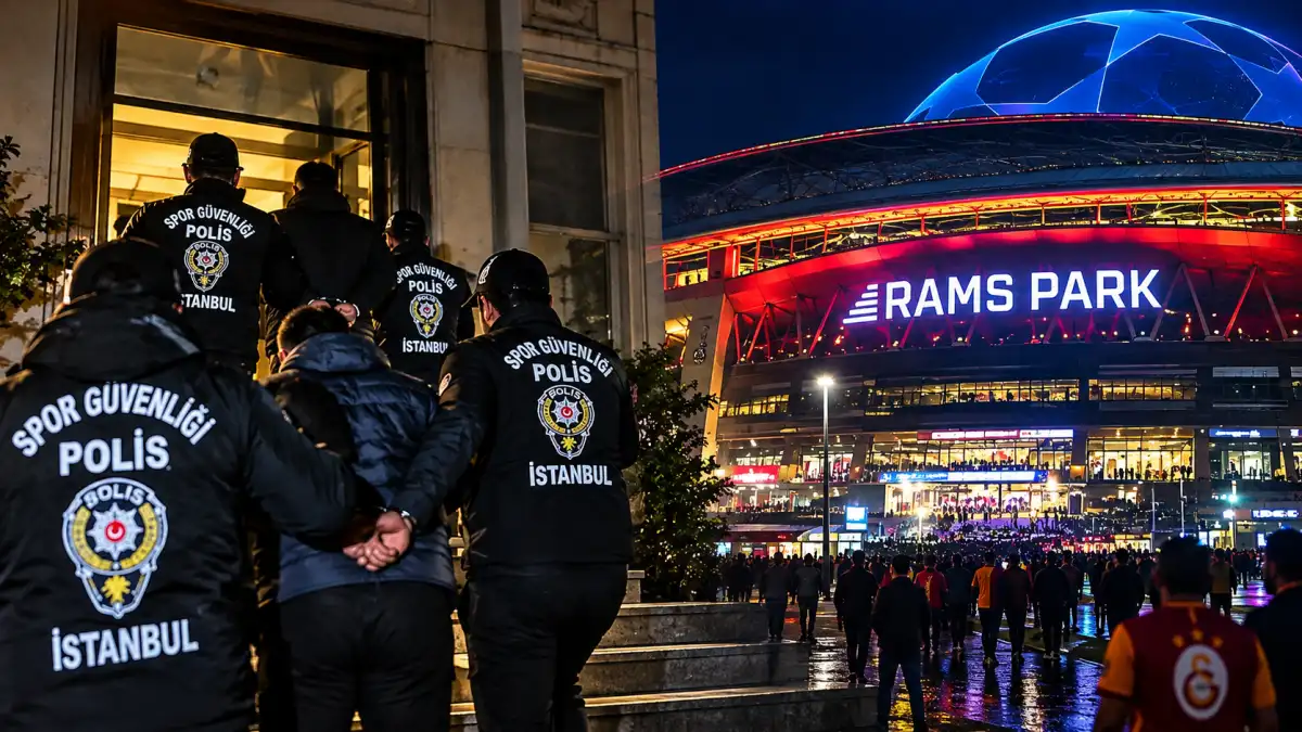 Galatasaray–Barcelona maçı öncesi karaborsa operasyonu! 9 gözaltı
