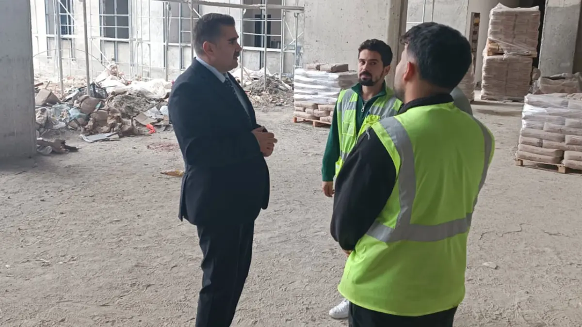 Giresun Adalet Sarayı inşaatında çalışmalar sürüyor