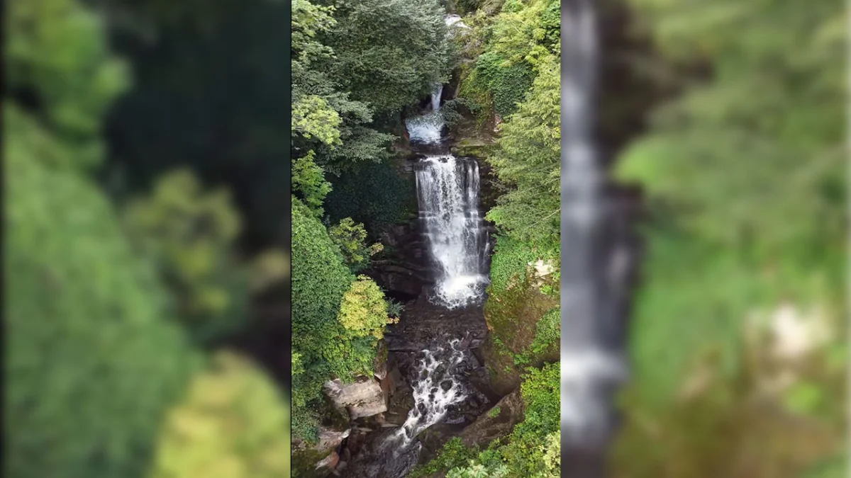 Giresun’daki Siğlen Şelalesi doğal göletleriyle keşfedilmeyi bekliyor