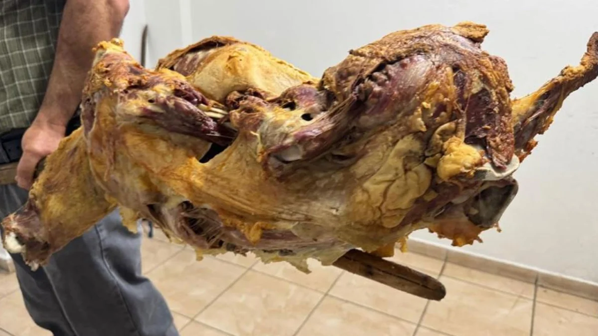 Giresun’un tescilli lezzeti Alucra Oğlak Kebabı 4 saatte pişiyor