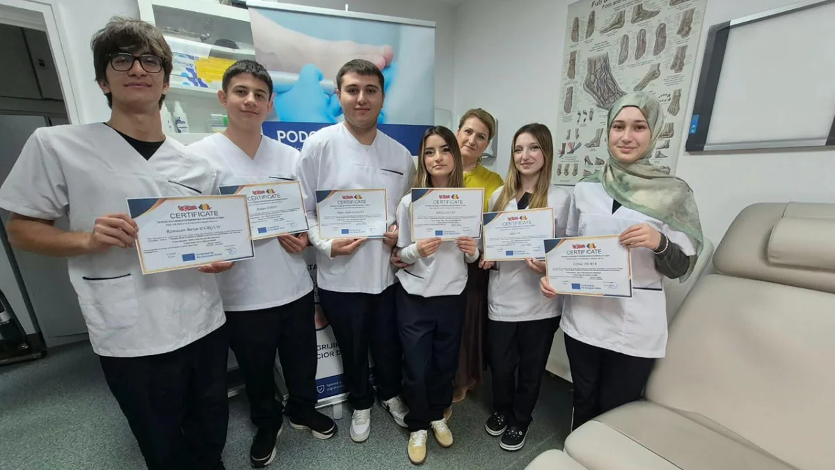 Giresunlu öğrenciler Avrupa'da mesleki stajlarını tamamladı