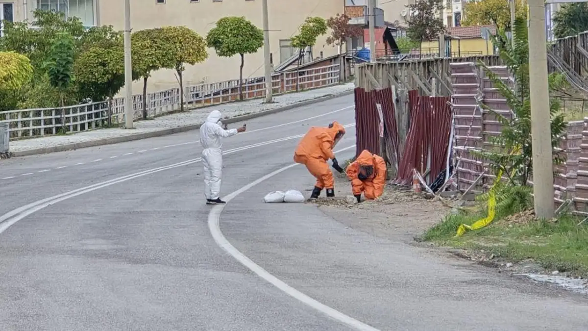 Gümüşhane’de kanalizasyondan çıkan gaz paniğe neden oldu!