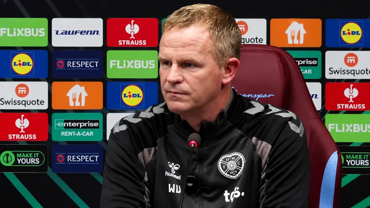 Hearts Teknik Direktörü Vrancken'den Trabzonspor itirafı! "Çok fazla kalite var"