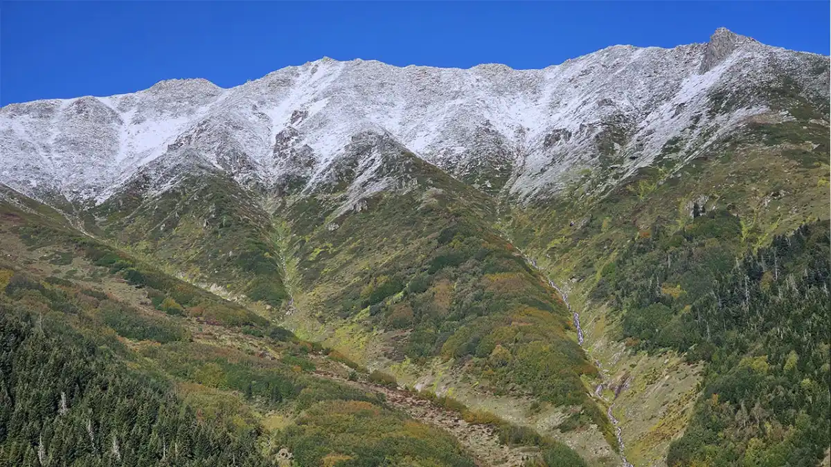 Kaçkar Dağları'nda sonbahar ve kış bir arada