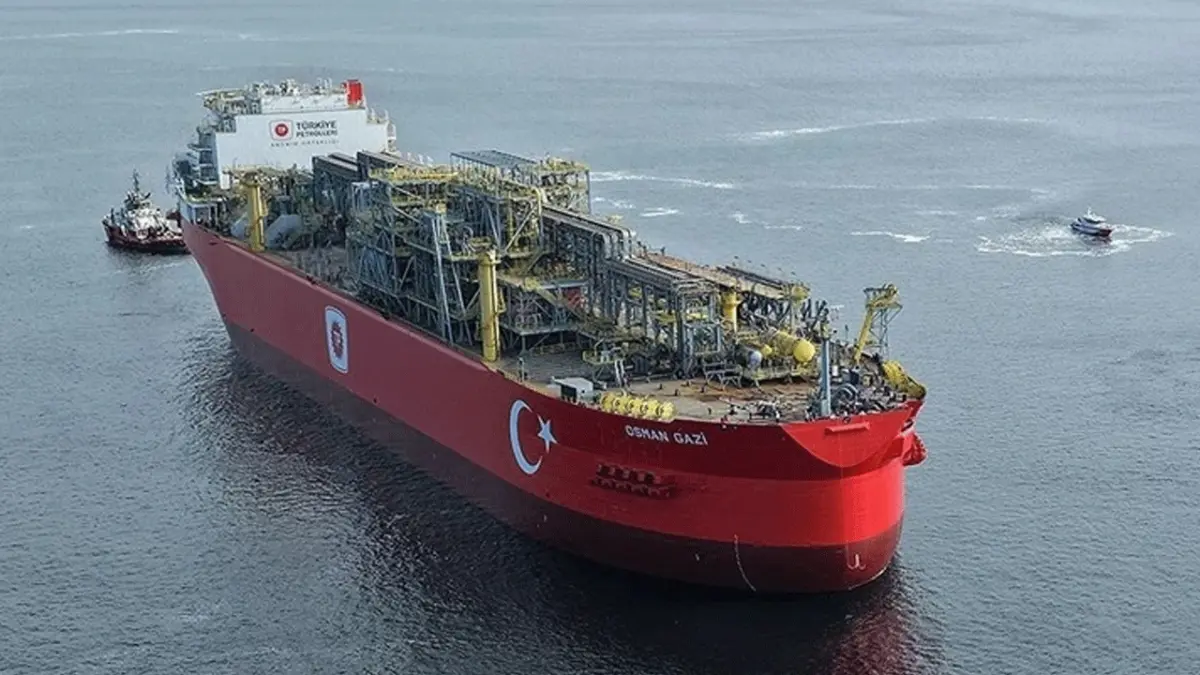 Karadeniz’de doğalgaz üretimi ikiye katlanacak! Osman Gazi göreve uğurlandı