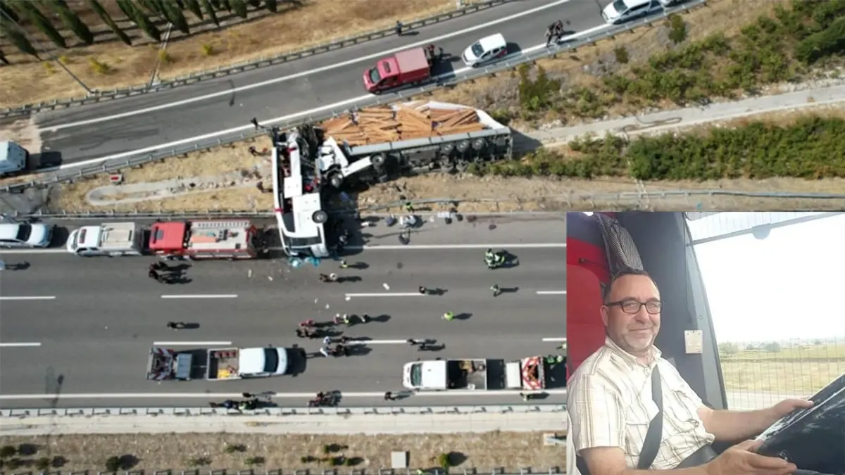 Manisa'daki kazada geri manevra iddiası İki şoför gözaltına alındı