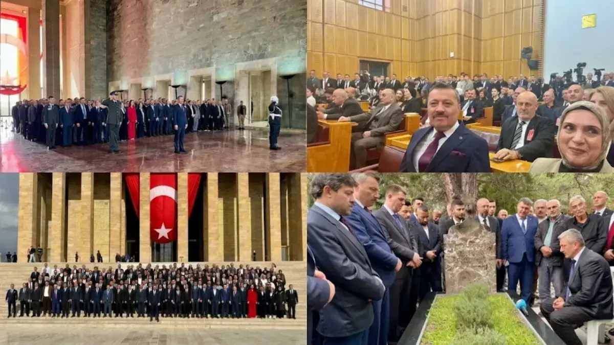 MHP Trabzon’dan Ankara’ya çıkarma! 322 kişilik ziyaret