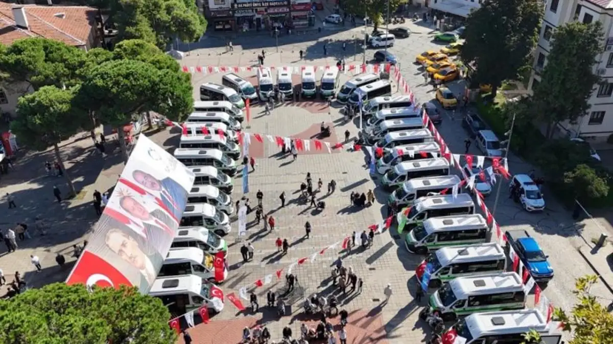 Ordu’nun Ünye ilçesinde toplu ulaşım değişti! 118 yeni araç hizmette