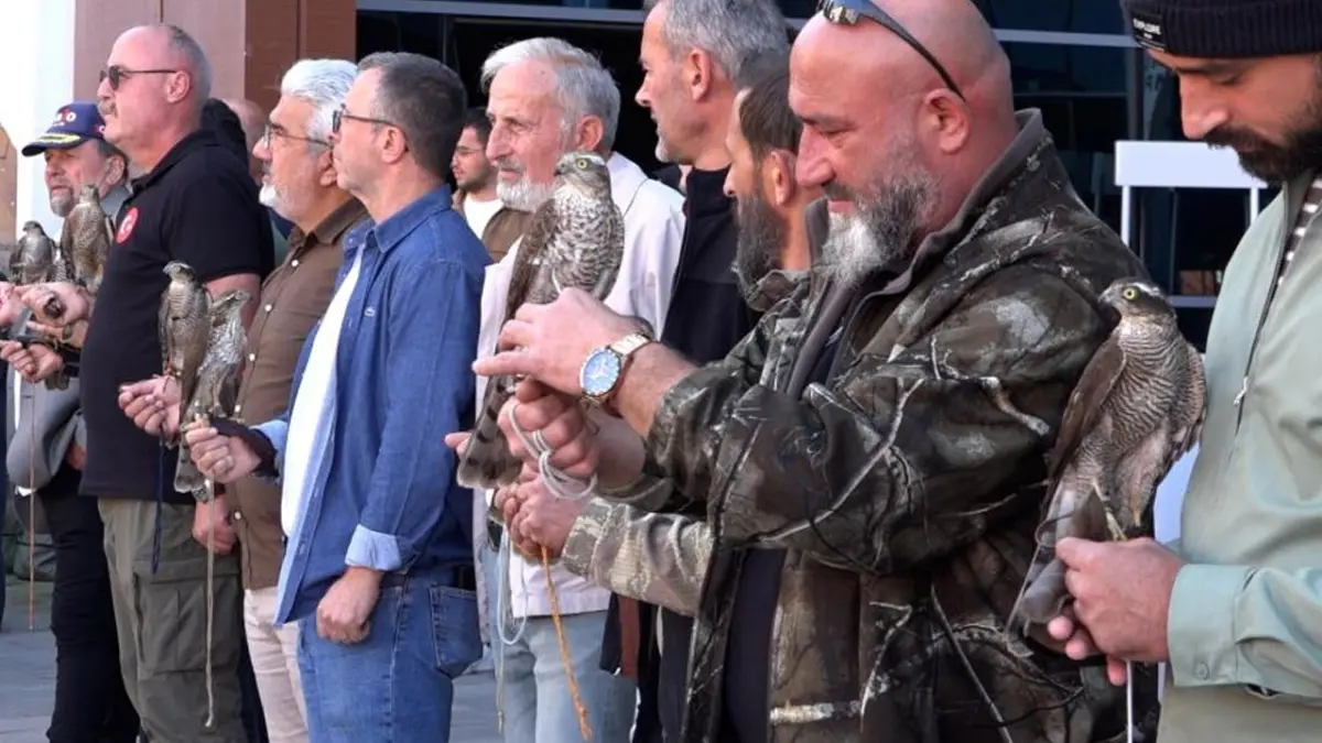 Rize’de atmaca şenliği! Öğrenciler bu kültürle ilk kez tanıştı