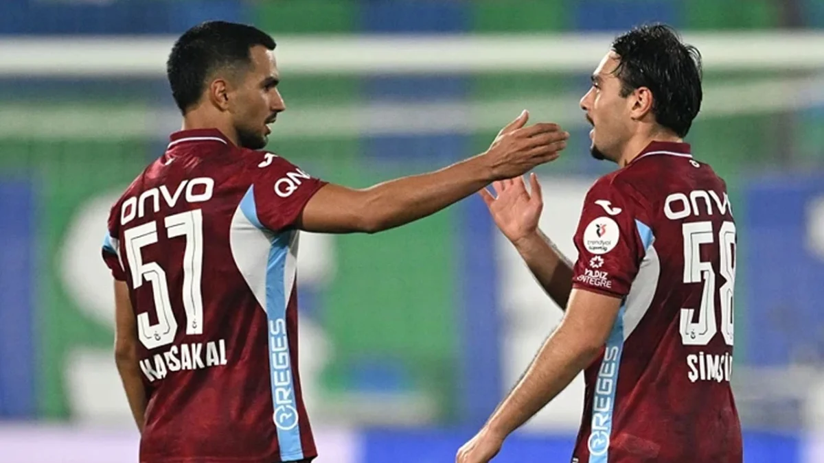 Rize'de nefes kesen maçın kazananı Trabzonspor!