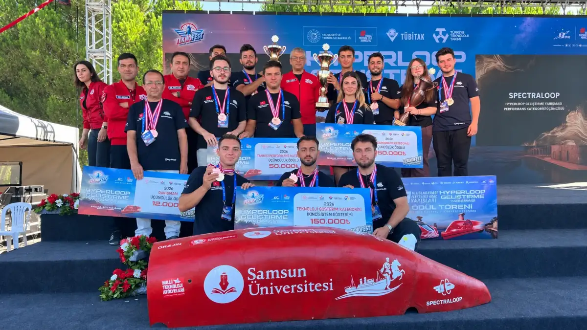 Samsun Üniversitesi TEKNOFEST’ten 12 ödülle döndü