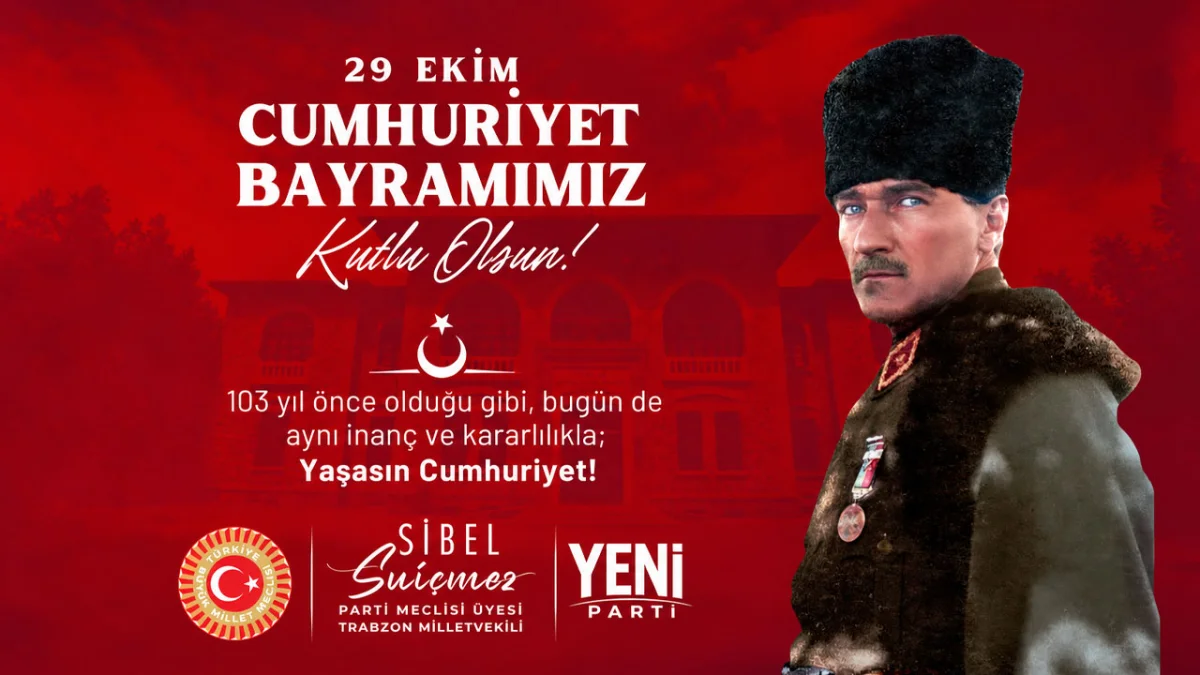 Sibel Suiçmez 29 Ekim Cumhuriyet Bayramı İlanı