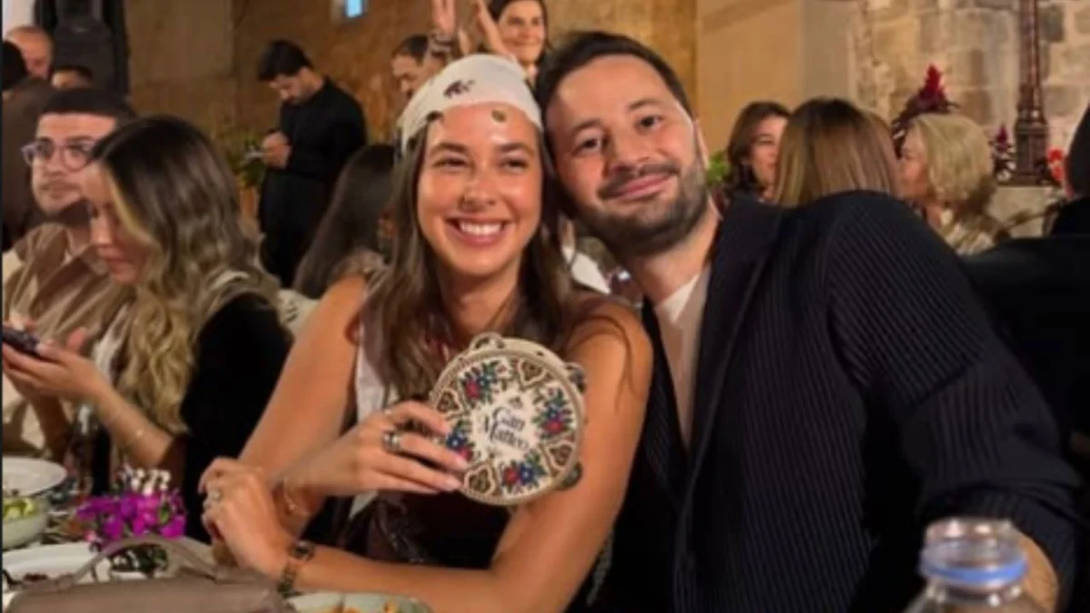Sima Tarkan ve Mark Başoğlu oğulları Can Matteo'nun vaftizi için Mardin'e gitti