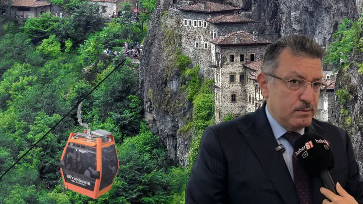 Sümela Teleferik Projesi kurul engelini aşamadı Başkan Genç açıkladı "Şapel için özel hassasiyet”