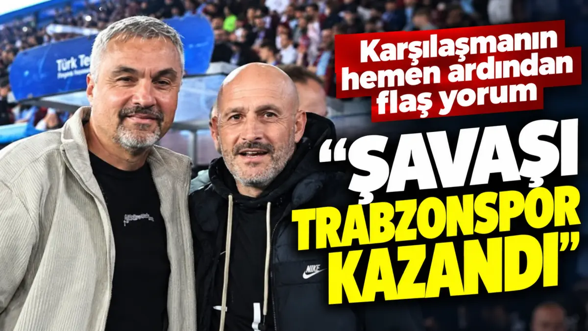 Taktik savaşını Trabzonspor kazandı…