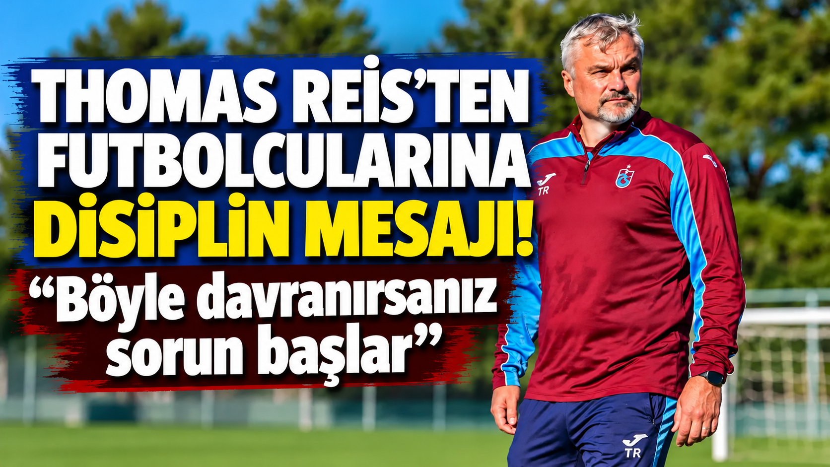 Thomas Reis'ten futbolcularına disiplin mesajı! "Böyle davranırsanız sorun başlar"