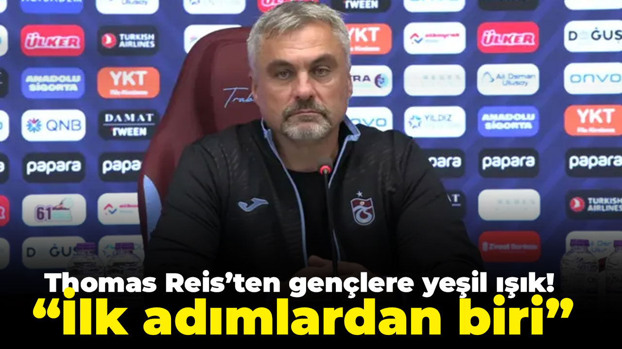Thomas Reis’ten gençlere yeşil ışık! “İlk adımlardan biri”
