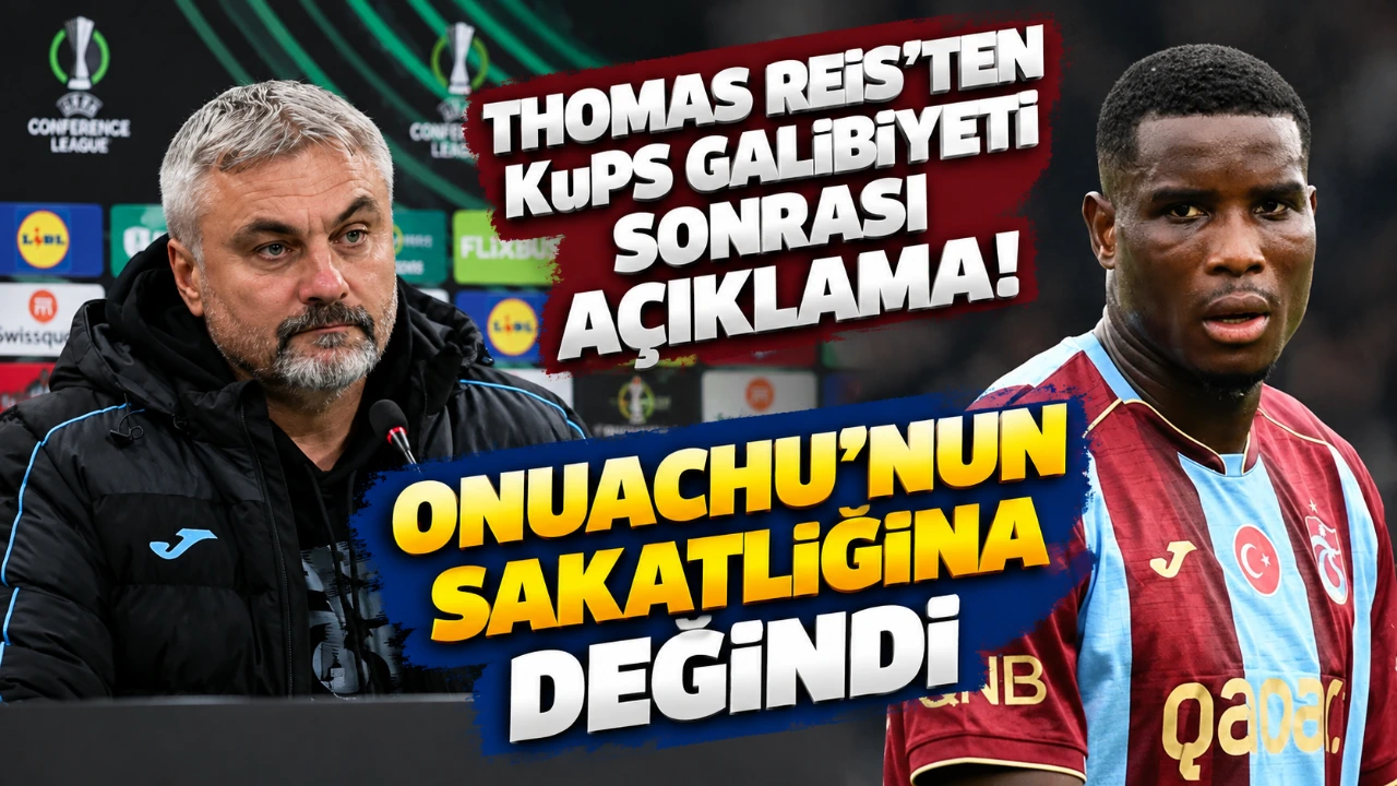 Thomas Reis'ten KuPS galibiyeti sonrası açıklama! Onuachu'nun sakatlığına değindi