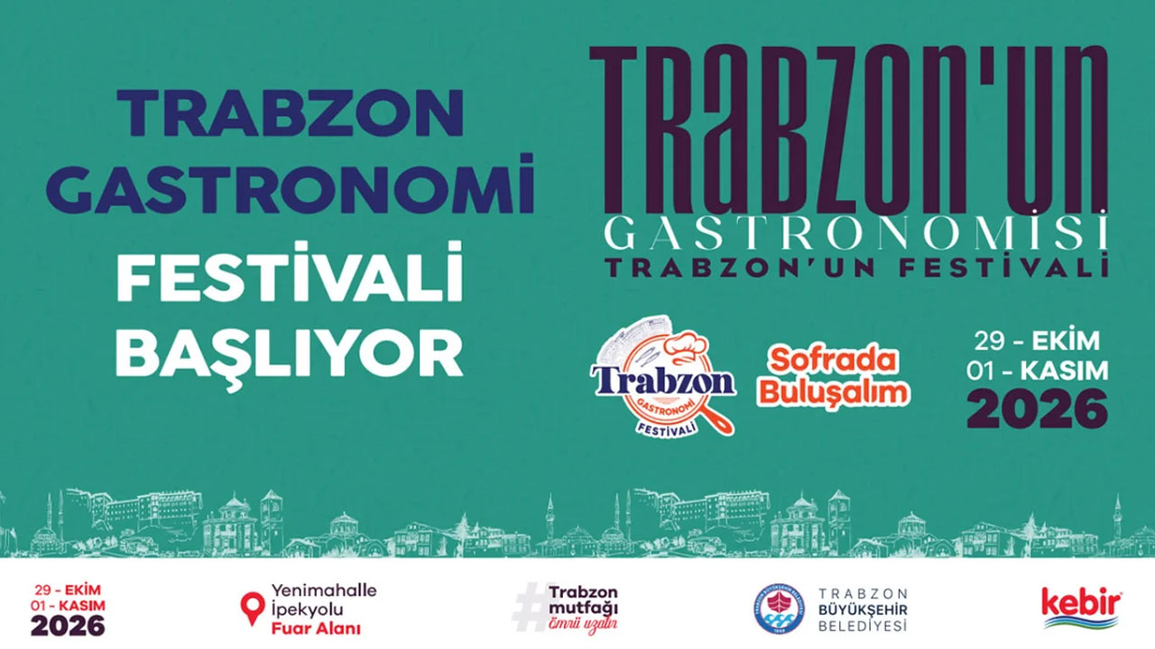 Trabzon Büyükşehir Belediyesi Gastronomi Festivali İlanı