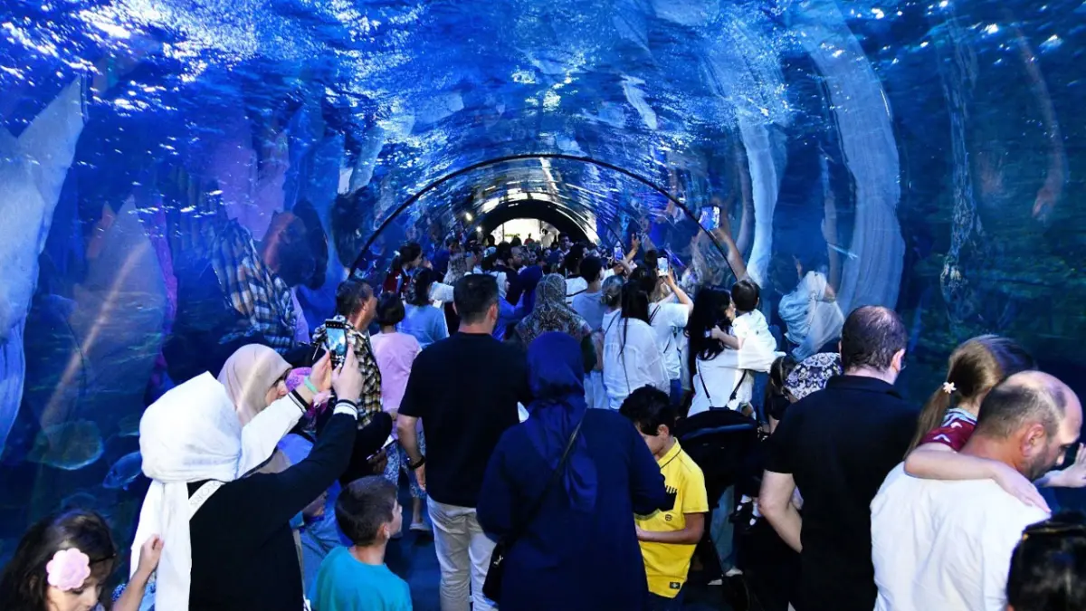 Trabzon’da akvaryum ve kuş parkına büyük ilgi! 9 ayda 195 bin ziyaretçi