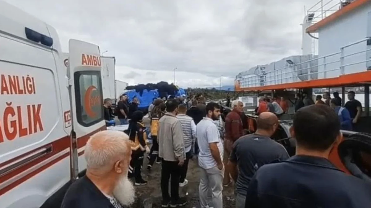 Trabzon'da balıkçı teknesindeki feci kazadan acı haber! 1 balıkçı öldü