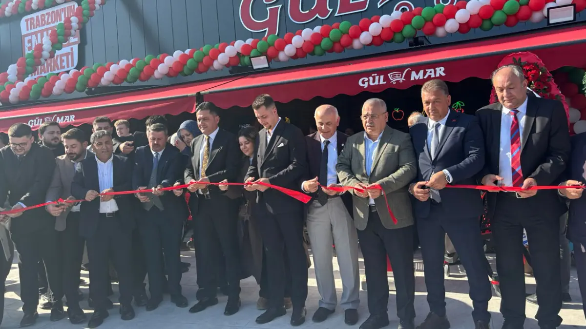 Trabzon’da Gülmar’ın 8. şubesi açıldı! “Trabzon’un en ucuz marketi olacağız”